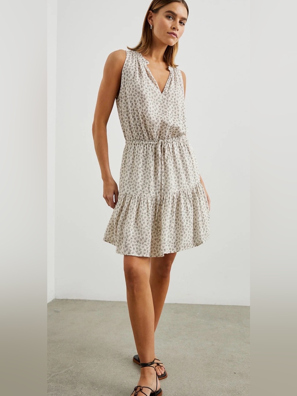 Rails linen dress